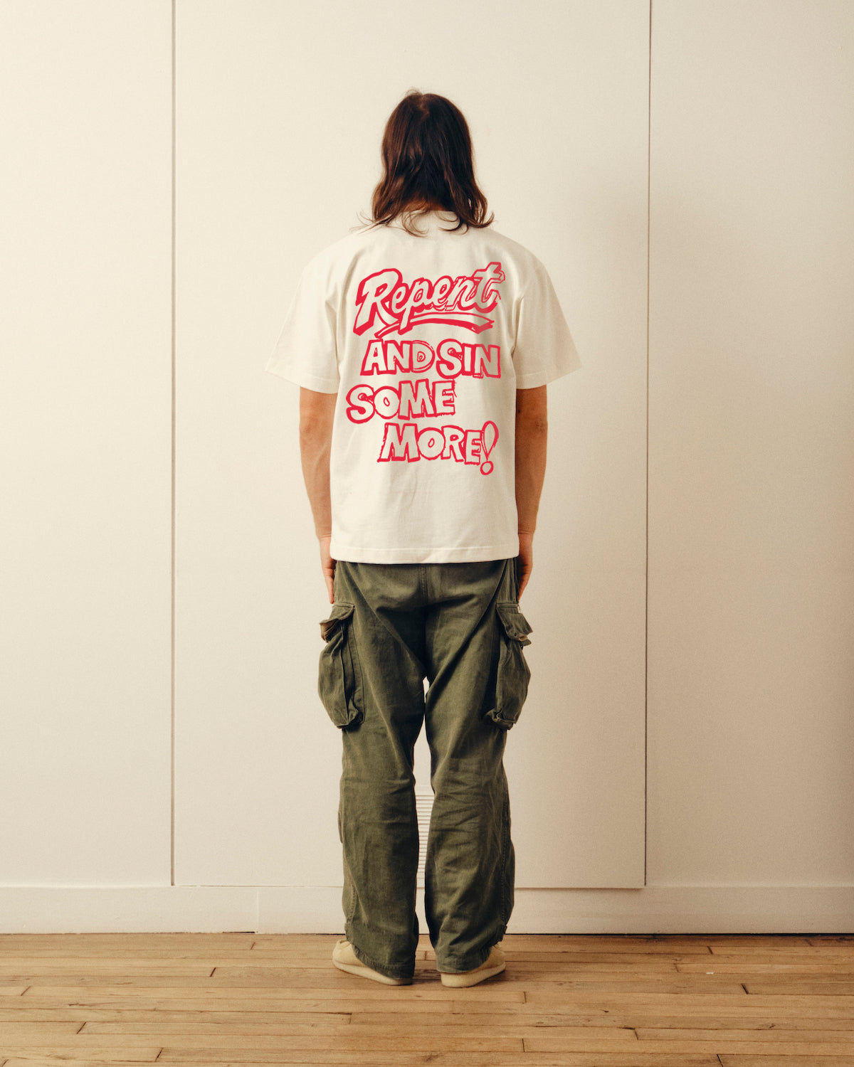 Repent tee - Off-white