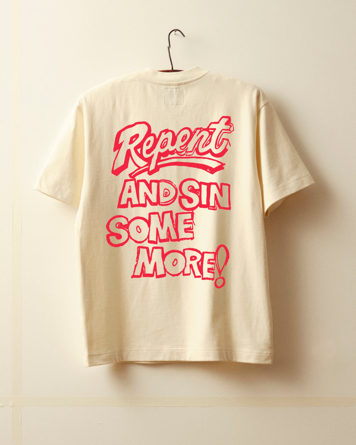 Repent tee - Off-white