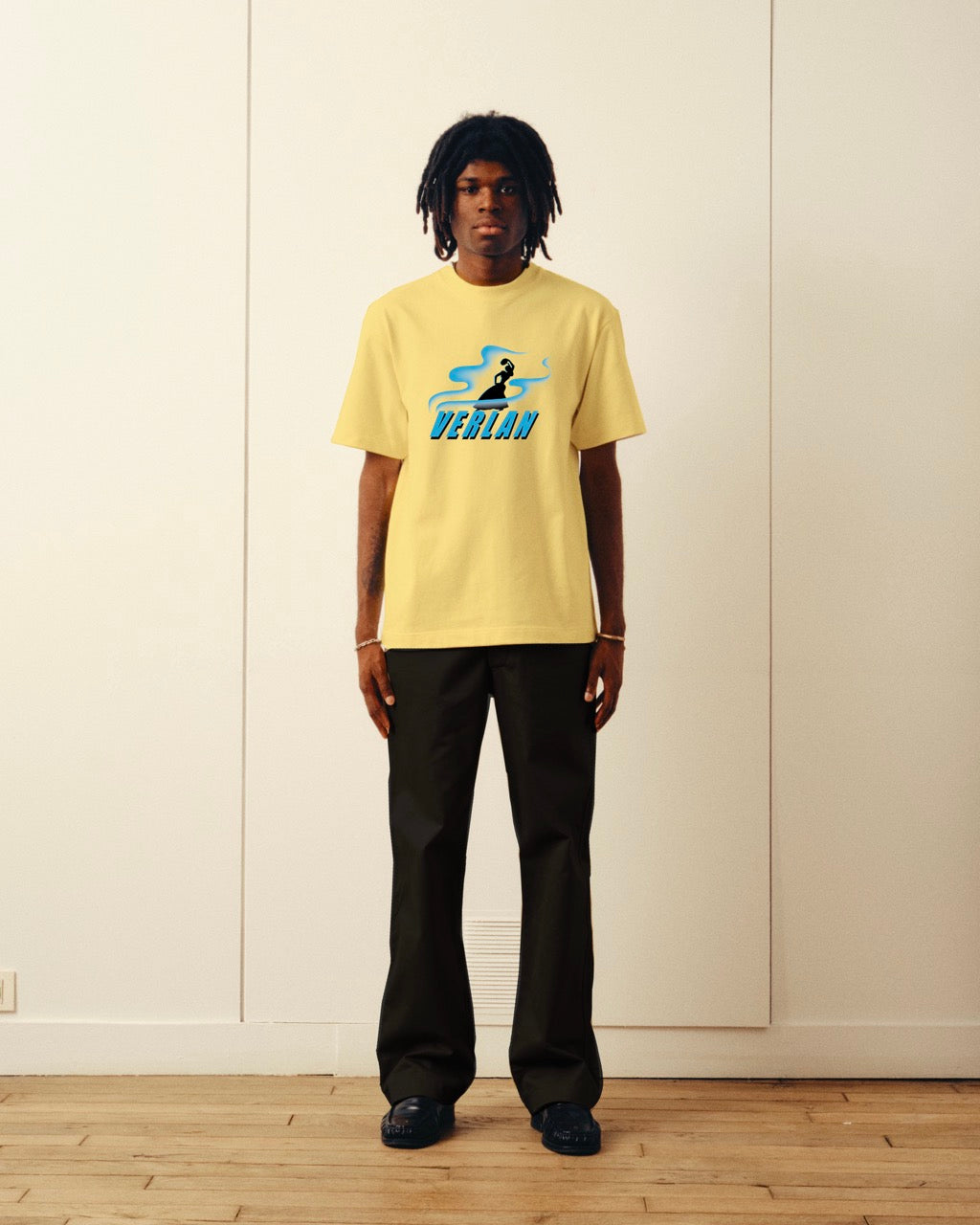 T-shirt Smocking Kills - Jaune